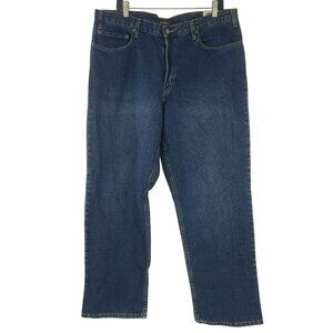 Eddie Bauer Mens Relaxed Fit Jeans W40 L32 Cotton Denim